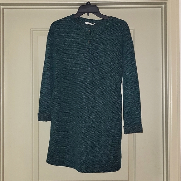 LUSH Marled Knit-Sweater Tunic - Picture 6 of 10